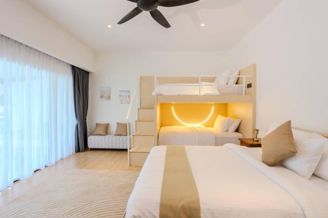 Suntai Villa, Beachfront Suites Kampong Si Ginting Exterior foto